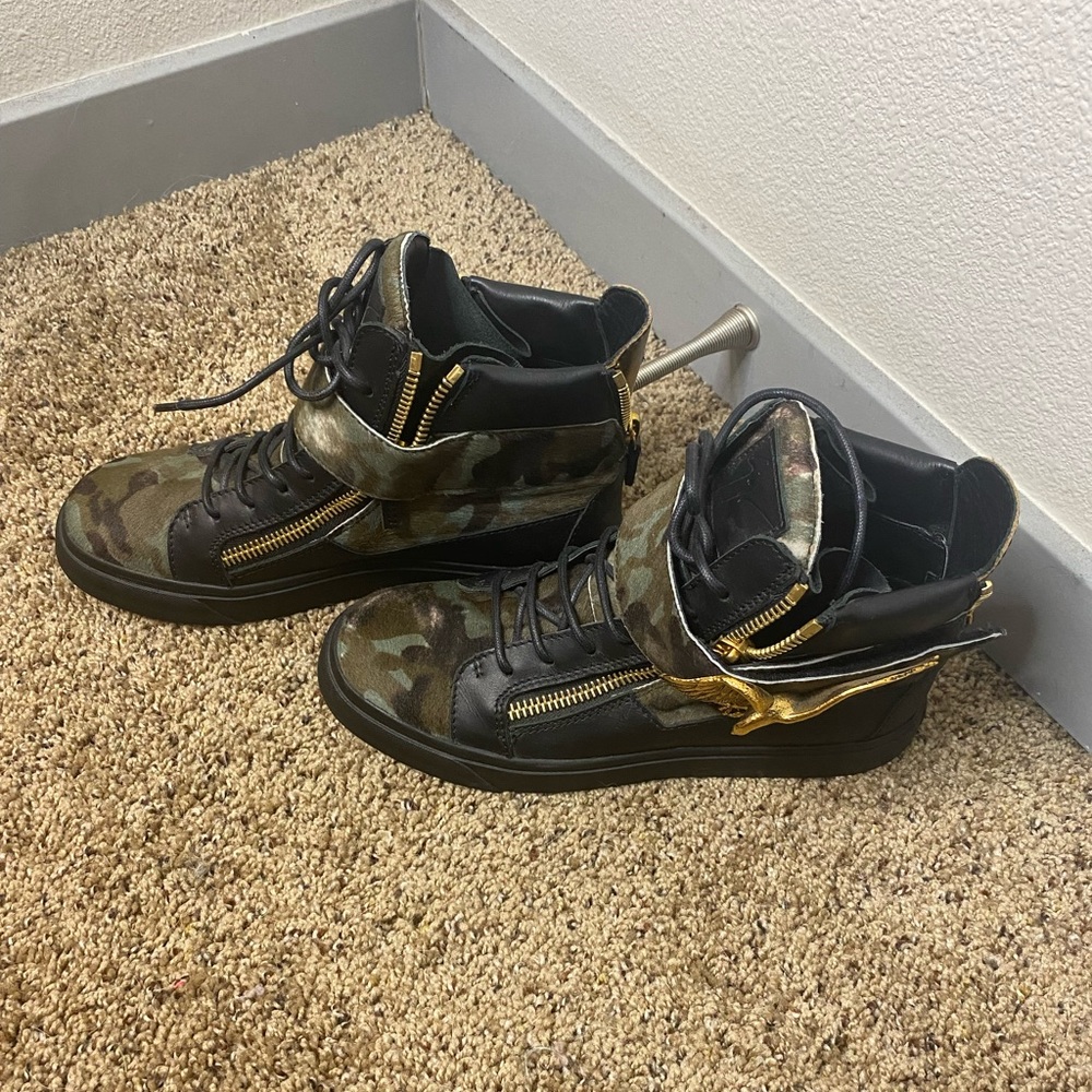 Giuseppe Zanotti Camo sneakers - Picture 10 of 12